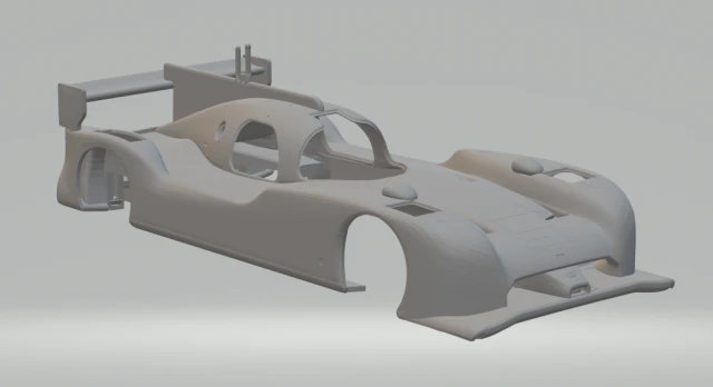 Nissan GT-R LM Nismo 3D Print Model .c4d .max .obj .3ds .fbx .stl .blend 