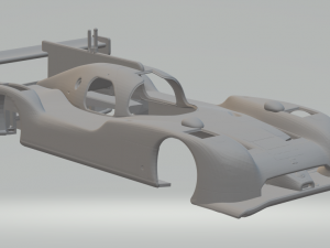 Nissan GT-R LM Nismo Modelo de impresión 3D