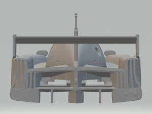 Nissan GT-R LM Nismo 3D 프린트 모델