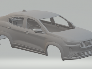 FIAT Fastback 3D 프린트 모델