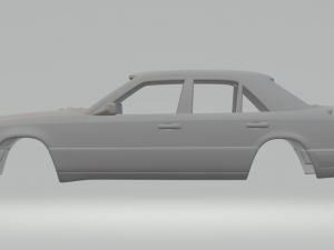 Mercedes benz class e 3D Print Model