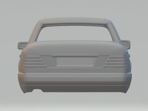 Mercedes benz class e 3D Print Model
