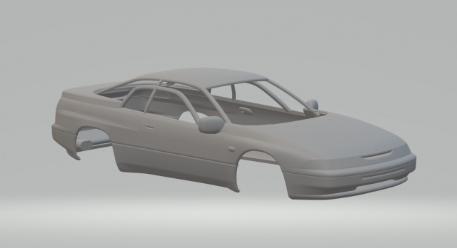 Subaru svx 3D प्रिंट मॉडल .c4d .max .obj .3ds .fbx .stl .blend