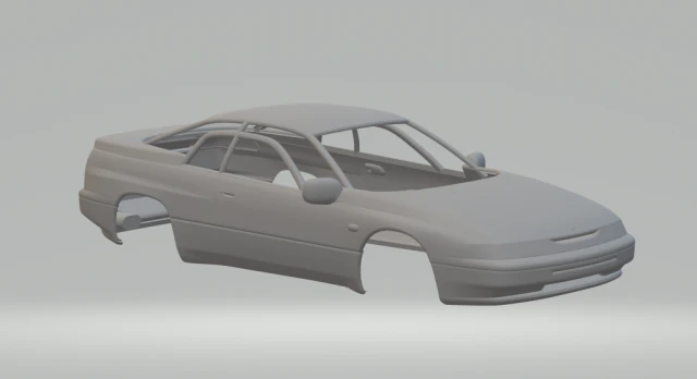Subaru svx Model Cetak 3D .c4d .max .obj .3ds .fbx .stl .blend 