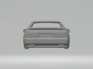 Subaru svx Model Cetak 3D