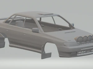Subaru legacy rally car 3D Print Model