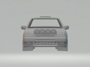 Subaru legacy rally car 3D Print Model