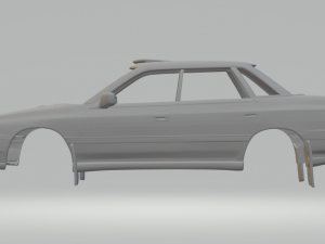 Subaru legacy rally car Modelo de Impressão 3D