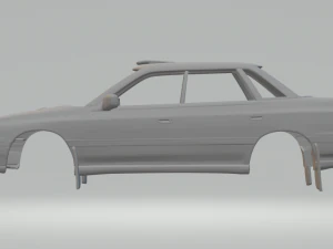 Subaru legacy rally car 3D Print Model