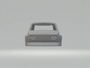 Volkswagen brasilia race car 3D Print Model