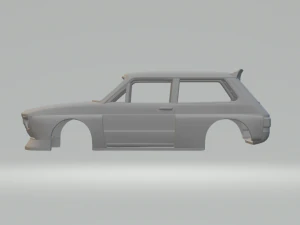 Volkswagen brasilia race car 3D Print Model