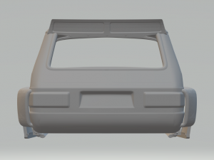 Volkswagen brasilia race car 3D Принт Модель
