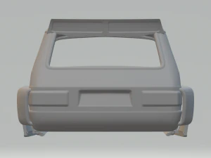 Volkswagen brasilia race car 3D Print Model