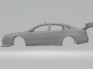 Nissan altima race car supercars v8 3D Print Model