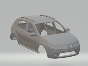 Renault sandero stepway 3Dプリントモデル