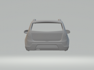 Renault sandero stepway Modello di stampa 3D