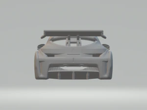 Renault megane race car 3D Print Model