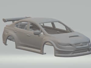 Subaru wrx fast and furious 3D प्रिंट मॉडल