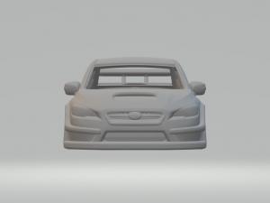 Subaru wrx fast and furious 3D Baskı Modeli