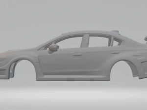 Subaru wrx fast and furious 3D Print Model