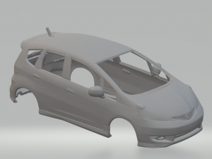 Honda fit 3D 프린트 모델