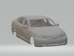 Lexus hybrid ls 3D 프린트 모델