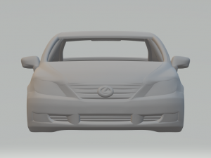 Lexus hybrid ls 3Dプリントモデル