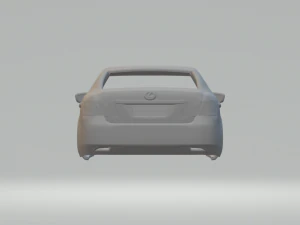 Lexus hybrid ls 3D Print Model