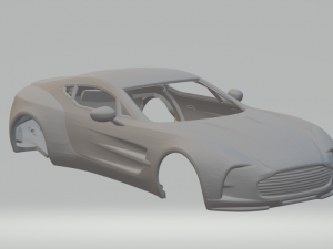 Aston martin one 77 3D Print Model