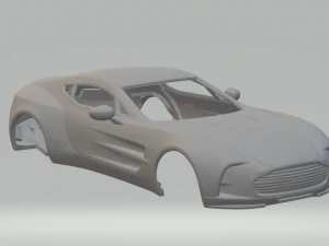 Астон Мартин Уан 77 3D Принт Модель