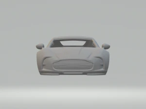 Aston martin one 77 3D Print Model