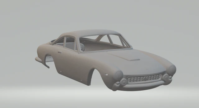 FERRARI 250 GT LUSSO BERLINETTA 3D Print Model .c4d .max .obj .3ds .fbx .stl .blend