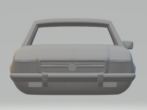 Opel Rekord sedan 1972 3D Print Model