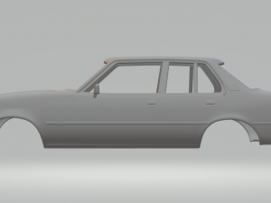 Opel Rekord sedan 1972 3D Print Model