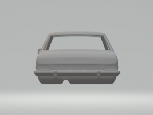Opel Rekord sedan 1972 3D Print Model