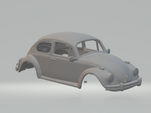 Volkswagen sedan fusca br 3D Print Model