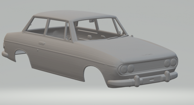 DKW-Vemag Fissore 3D 打印模型 .c4d .max .obj .3ds .fbx .stl .blend 