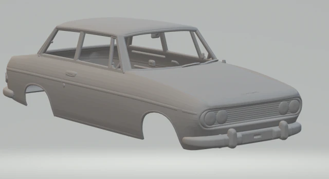 DKW-Vemag Fissore 3D Print Model .c4d .max .obj .3ds .fbx .stl .blend 