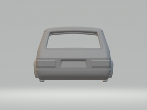 Volkswagen brasilia race car v2 Modello di stampa 3D