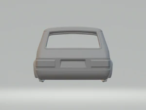 Volkswagen brasilia race car v2 3D Print Model