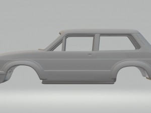 Volkswagen brasilia race car v2 Modello di stampa 3D