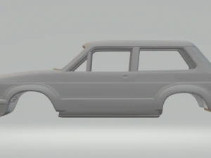 Volkswagen brasilia race car v2 3D Print Model