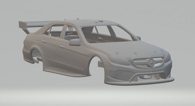 Mercedes supercars v8 Modelo de Impressão 3D .c4d .max .obj .3ds .fbx .stl .blend 