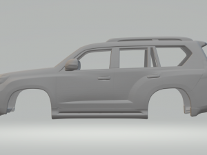 Lexus gx 2010 Modèles 3D en vedette