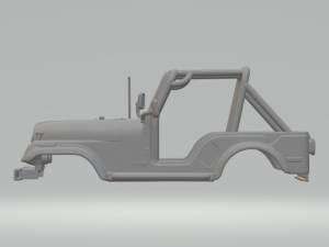JEEP CJ5 3D 打印模型