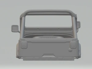 JEEP CJ5 3D Print Model