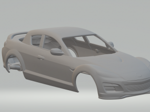 Mazda rx-8 3D Print Model