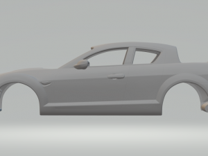 Mazda rx-8 3D Print Model