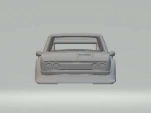 Fiat 131 race car 3D Print Model