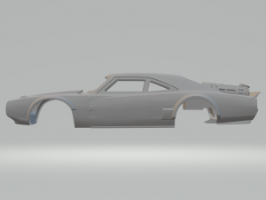 Dodge charger fast and furious 3D Принт Модель